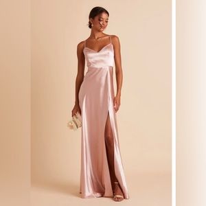Birdy Grey | Jay Dress - Satin Rose Gold